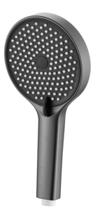 Изображение товара Душевая лейка Belz BS01-3 3 режима из нержавеющей стали оружейный цвет