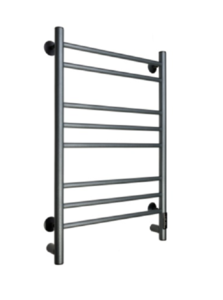 Изображение товара Полотенцесушитель электрический Comfysan Vita EC-8 80/40, 017903, ширина 40 см, высота 80 см, диммер справа, цвет оружейная сталь