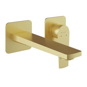 Изображение товара Смеситель Aqueduto Lihna LIN0450, золото шлифованное для раковины