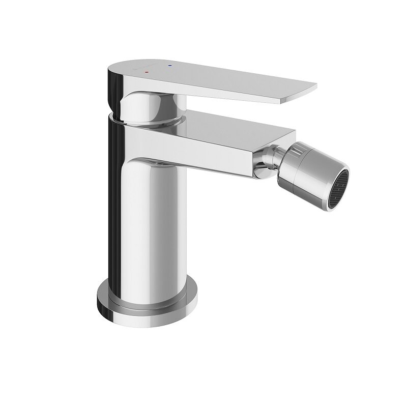 Изображение товара Смеситель Aqueduto LIN0500 для биде, хром, латунь, горизонтальный монтаж