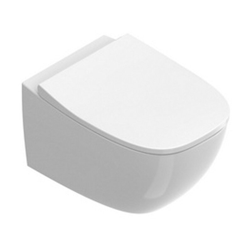 Изображение товара Унитаз подвесной Catalano Alvea безободковый с системой торнадо и антимикробным покрытием