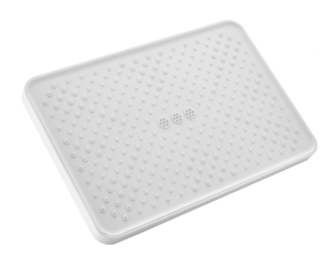 Изображение товара Верхний душ Belz BD02-8, 30.5 x 20.5 см, без держателя, белый матовый