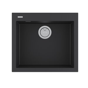 Изображение товара Кухонная мойка Paulmark Decoration 56 см антрацит ACRYSTONE Италия