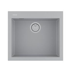 Изображение товара Мойка кухонная Paulmark Decoration 56 см urban grey с антибактериальной защитой