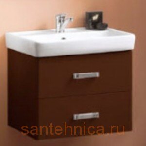 Изображение товара Тумба под раковину Aquaton АМЕРИНА 60, 1A135401AM430, темно-коричневая