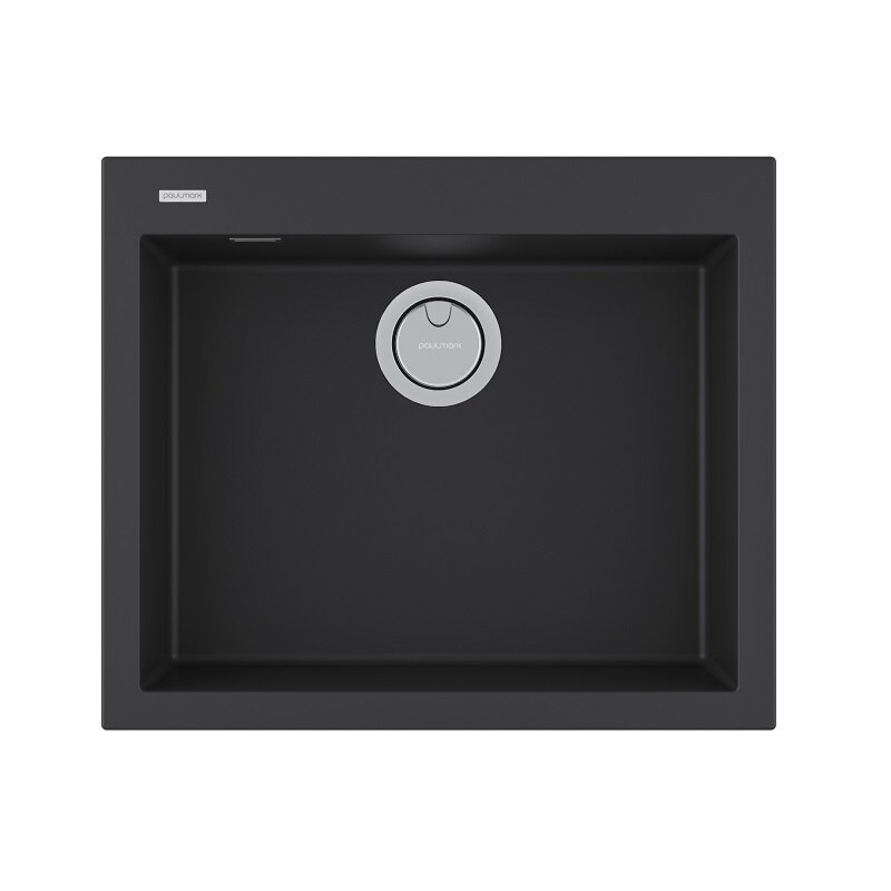 Изображение товара Кухонная мойка Paulmark Decoration 60 см акриловая антрацит