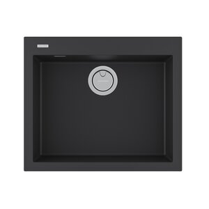Изображение товара Кухонная мойка Paulmark Decoration 60 см акриловая антрацит