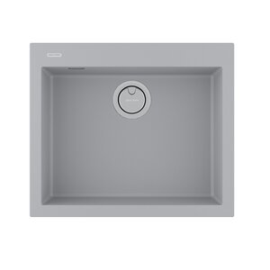 Изображение товара Кухонная мойка Paulmark Decoration 60 см urban grey стальной кант