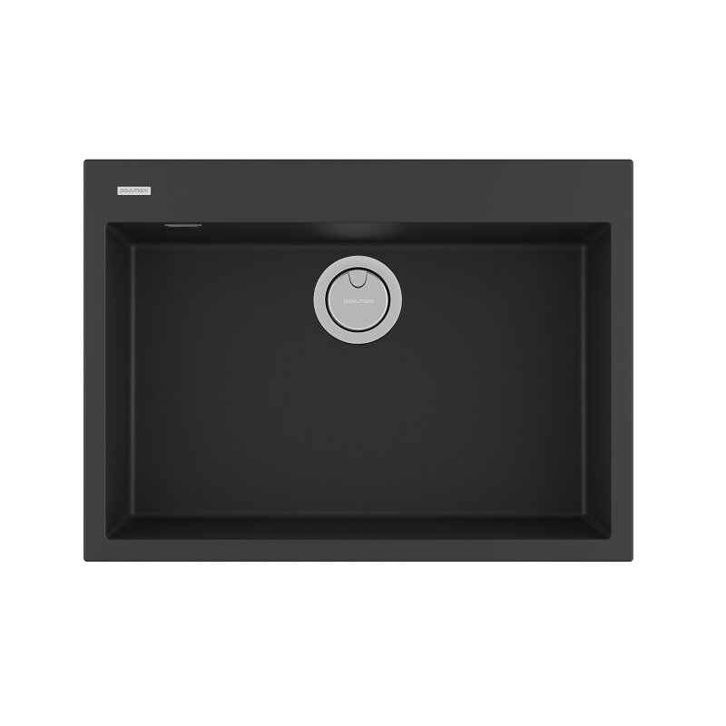 Изображение товара Кухонная мойка Paulmark Decoration 69 см anthracite acrystone Италия