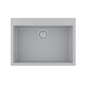 Изображение товара Мойка кухонная Paulmark Decoration, 69 см, PM936950-UGR, цвет urban grey