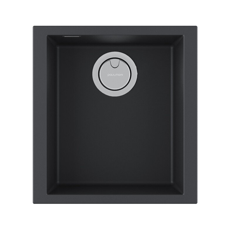 Изображение товара Кухонная мойка Paulmark Neo Classic 41 см антрацит композит
