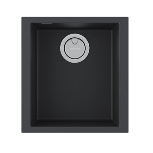 Изображение товара Кухонная мойка Paulmark Neo Classic 41 см антрацит композит