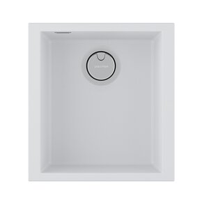 Изображение товара Кухонная мойка Paulmark Neo Classic 41 см, белая, из ACRYSTONE, Италия