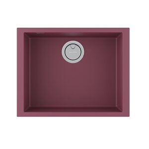 Изображение товара Мойка кухонная Paulmark Neo Classic, 56 см, PM965644-ME, цвет merlot
