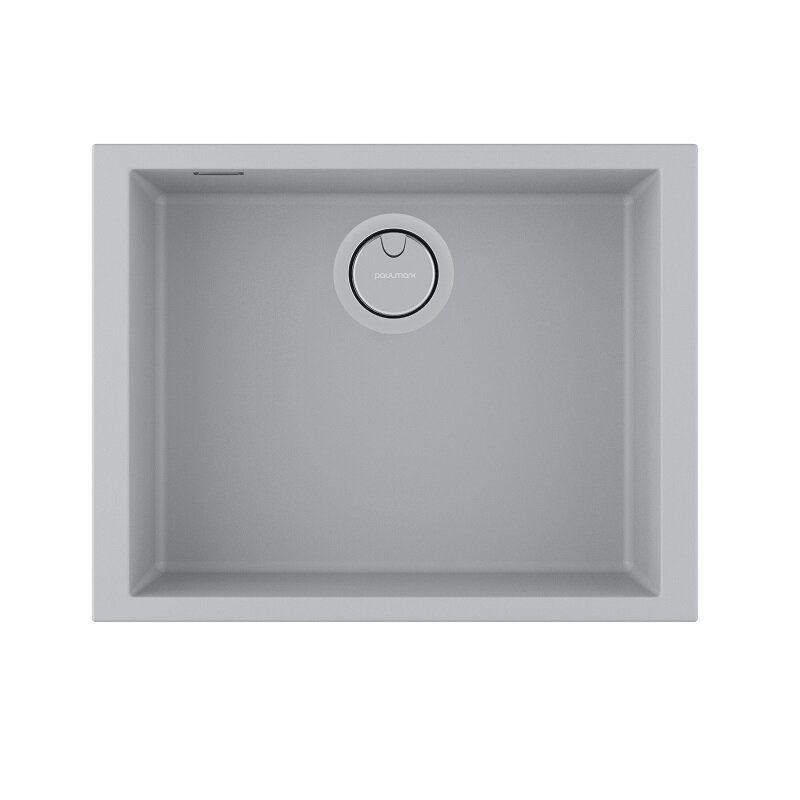 Изображение товара Мойка Paulmark Neo Classic PM965644-UGR подстольный 56 см urban grey
