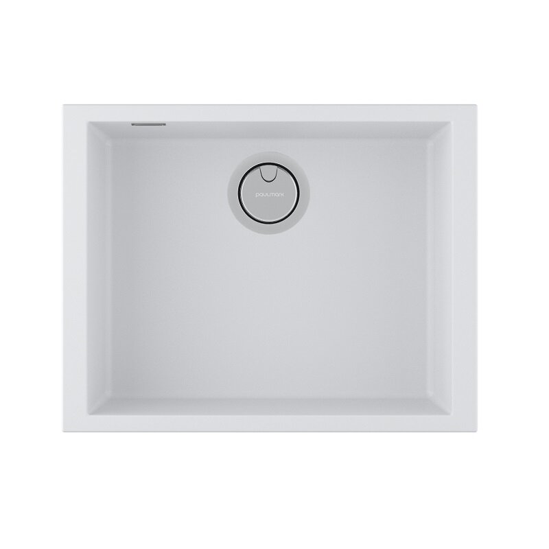 Изображение товара Кухонная мойка Paulmark Neo Classic белая, 56 см