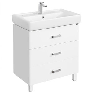 Изображение товара Тумба под раковину Aquaton Америна 80 М, 1A169101AM010, напольная, цвет белый