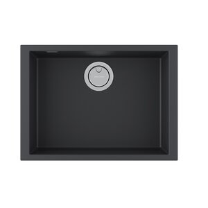 Изображение товара Мойка кухонная Paulmark Neo Classic, 60 см, PM966044-AN, цвет anthracite
