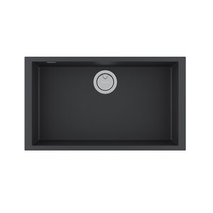 Изображение товара Мойка кухонная Paulmark Neo Classic, 76 см, PM967644-AN, цвет anthracite