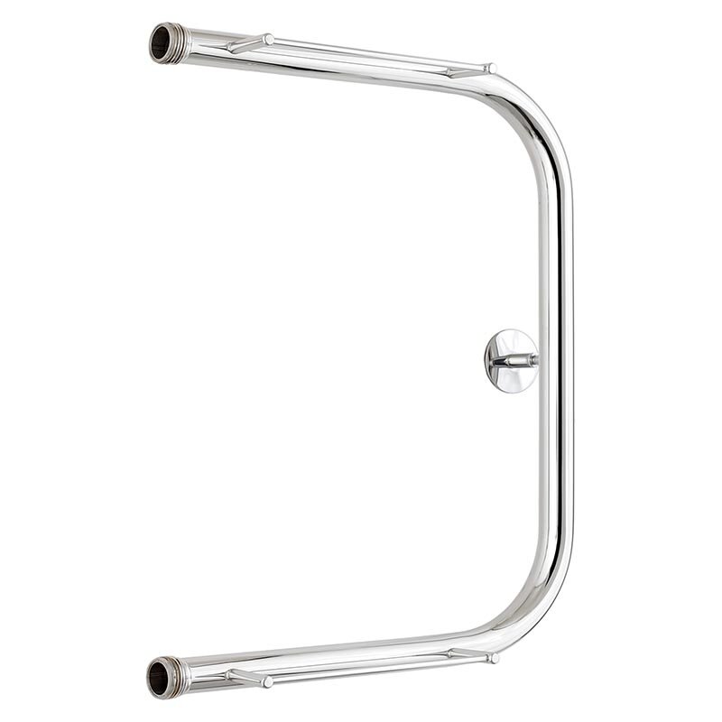 Изображение товара Полотенцесушитель водяной Стилье П-образный 50 x 40 см с 2-мя полками, 00012-5040, хром