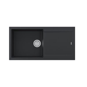 Изображение товара Мойка кухонная Paulmark Extensio, 99 см, PM989950-AN, цвет anthracite