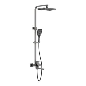 Изображение товара Душевая система Belz B817 B24817-3, с изливом, оружейная сталь