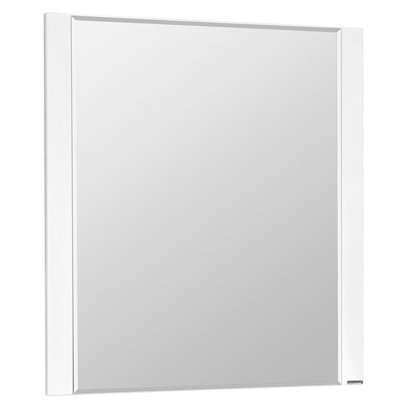 Изображение товара Aquaton Ария 80 - зеркало для ванной, белое, 800 мм