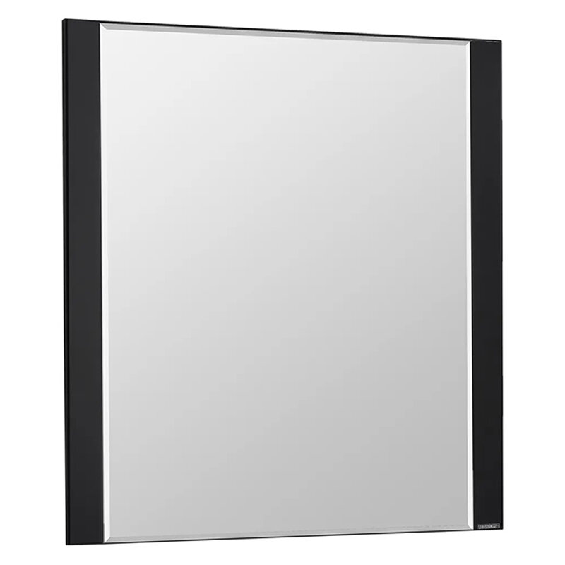 Изображение товара Зеркало Акватон Ария 80 черный глянец подвесное с подсветкой