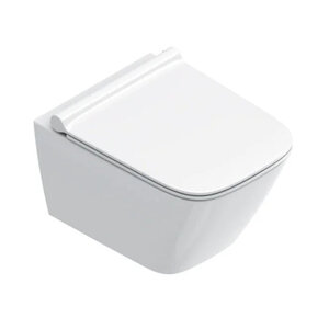 Изображение товара Унитаз подвесной Catalano Green 0411500001, безободковый, смыв торнадо, белый 