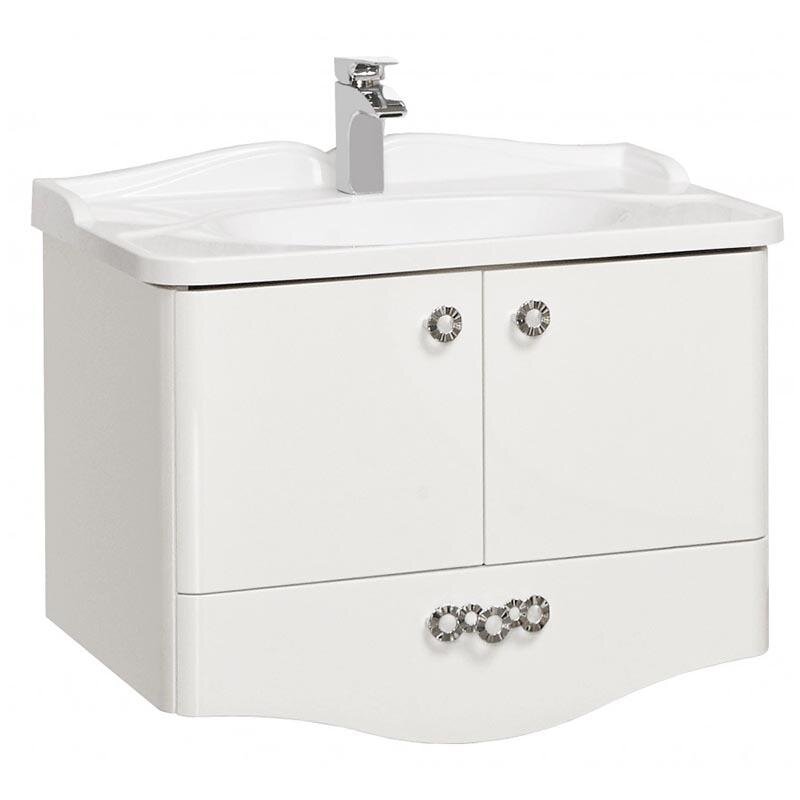 Изображение товара Тумба под раковину Aquaton Венеция 75, 1A150901VN010, белый