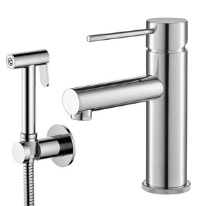 Изображение товара Смеситель для раковины Timo Saona 2360/00G, с гигиеническим душем, цвет хром