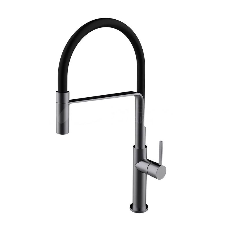 Изображение товара Смеситель Clever Chef Slim 62121, для кухонной мойки, съемный излив, оружейная сталь Изображение товара Смеситель Clever Chef Slim 62121, для кухонной мойки, съемный излив, оружейная сталь