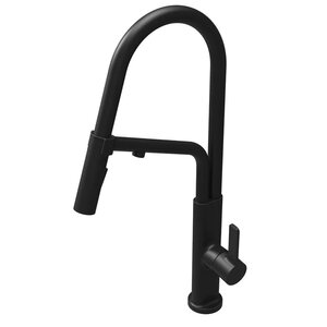 Изображение товара Смеситель кухонный Clever Chef 61834 с гибким излив и подключением к фильтру