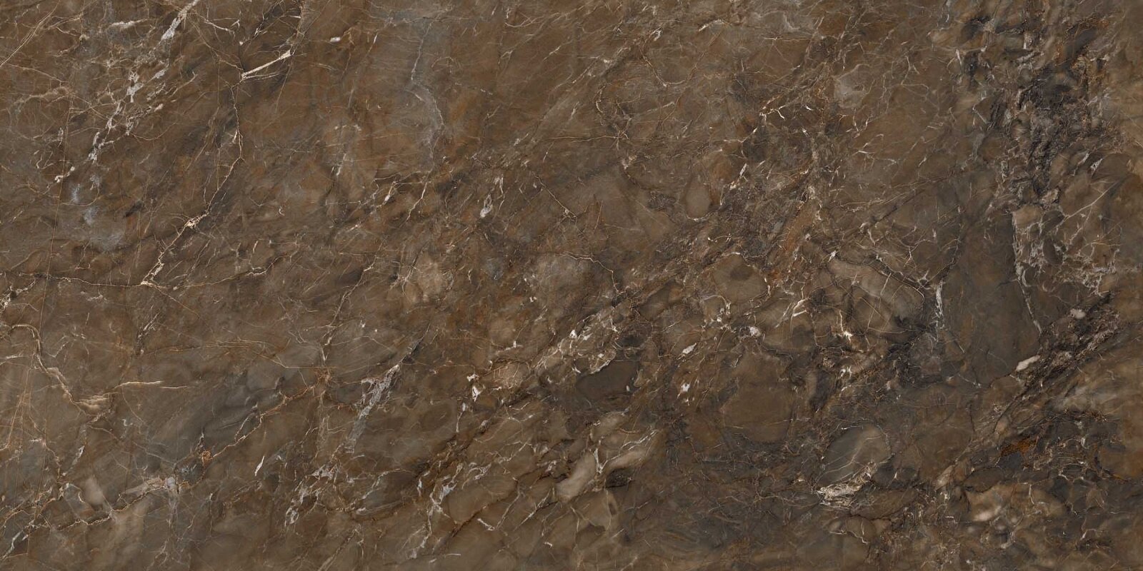 Изображение товара Керамогранит Estima Bernini BR04 67270 60x120 см полированный темно-коричневый