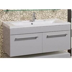 Изображение товара Тумба под раковину Акватон МАДРИД 120 М c 2 ящиками, 1A170301MA010, белый глянец