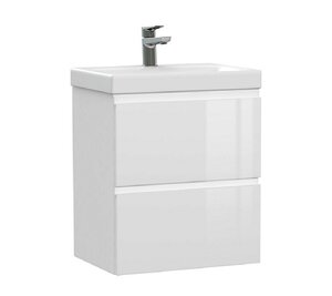 Изображение товара Тумба под раковину Cersanit Moduo 64125, 60 см, подвесная, белая