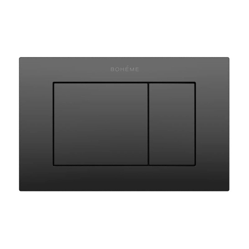 Изображение товара Клавиша смыва для унитаза механическая Boheme графит глянец 650/2-SGM