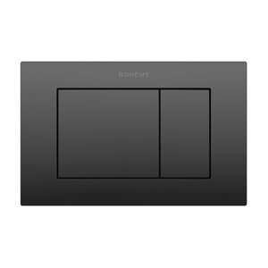 Изображение товара Клавиша смыва для унитаза механическая Boheme графит глянец 650/2-SGM