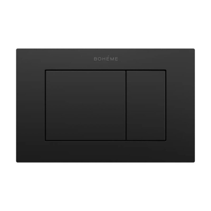 Изображение товара Клавиша смыва Boheme, черная, механическая, 650/2-B