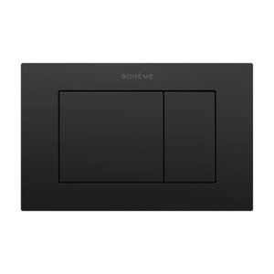 Изображение товара Клавиша смыва Boheme, механическая, цвет черный, 650/2-B