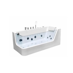 Изображение товара Ванна гидромассажная Frank F101L/R, левая/правая, пристенная, 170 x 80 x 60 см, 201759000/201759001