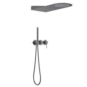 Изображение товара Душевая система Timo Saona SX-2340/18SM черное золото