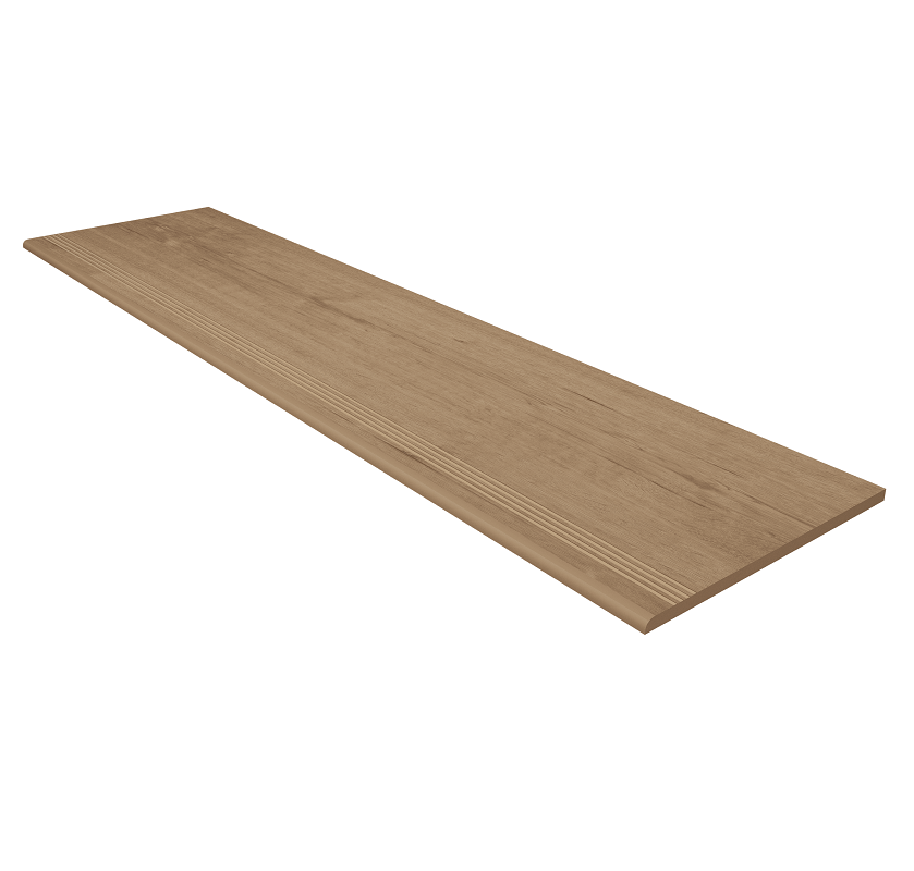 Изображение товара Ступень, керамогранит Estima Classic Wood CW03 39890, 30х120 см, с насечками, rusty beige Изображение товара Ступень, керамогранит Estima Classic Wood CW03 39890, 30х120 см, с насечками, rusty beige