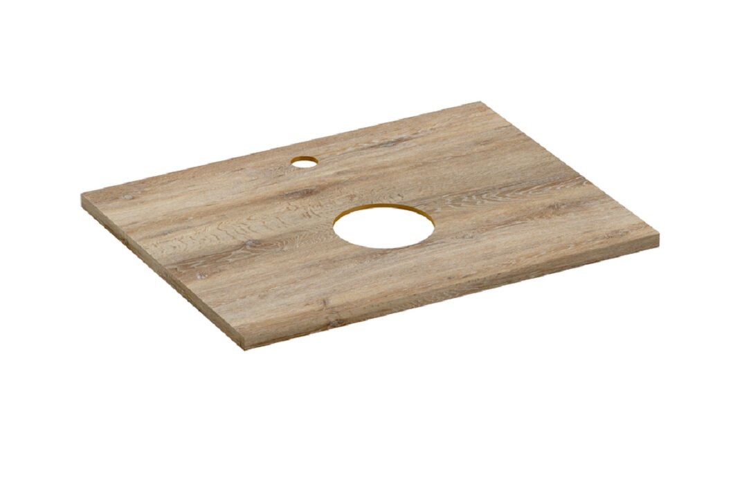 Изображение товара Столешница Cersanit Wood Spirit 64187 60 см керамогранит орех матовый Польша