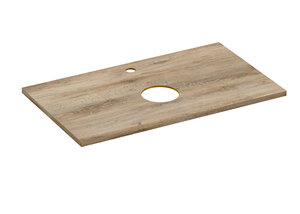 Изображение товара Столешница Cersanit Wood Spirit 64188, 80 см, керамогранит, цвет орех матовый