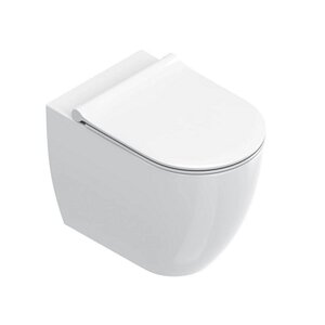 Изображение товара Унитаз приставной Catalano Sfera 0512500001, безободковый, Торнадо, белый