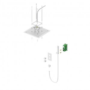 Изображение товара Душевая система Timo Petruma SX-5029/16SM, термостатическая, цвет белый матовый