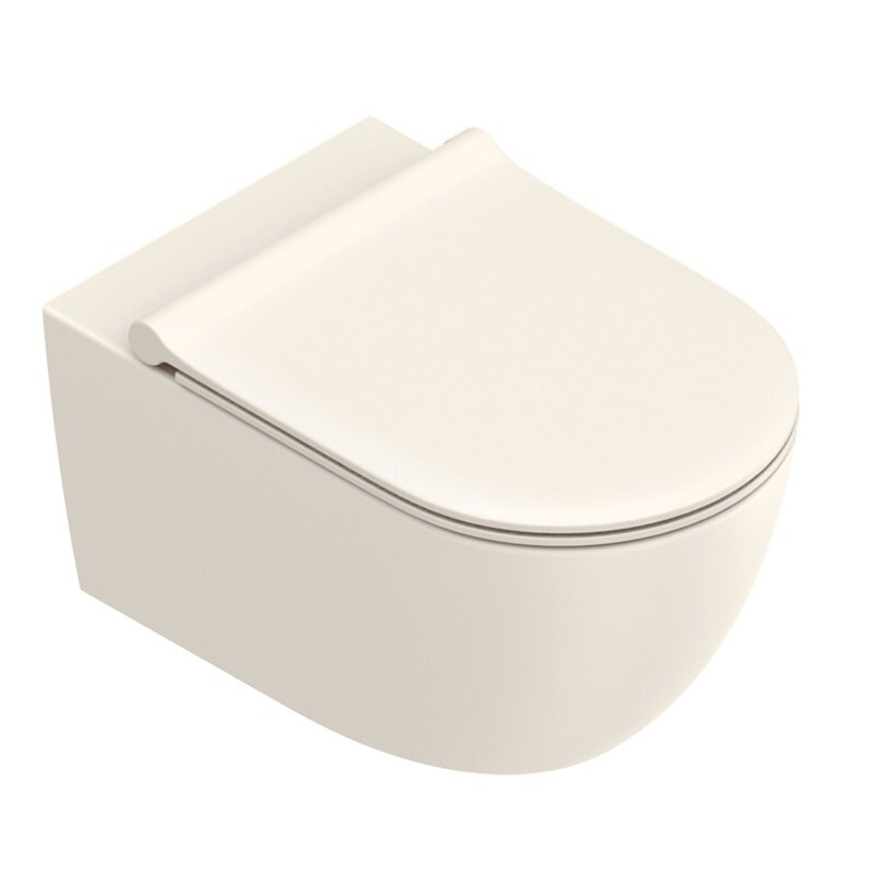 Изображение товара Подвесной унитаз Catalano Sfera безободковый торнадо матовый бежевый