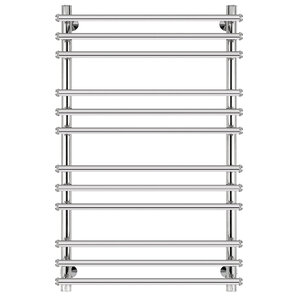 Изображение товара Полотенцесушитель водяной Secado Турин + 4603777447373, ширина 70 см, высота 100 см, нижнее подключение 60 см, цвет хром, 100x60x70