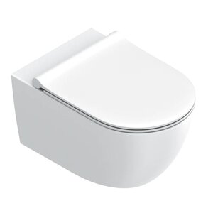 Изображение товара Унитаз подвесной Catalano Sfera 0511550021, безободковый, смыв торнадо, белый матовый